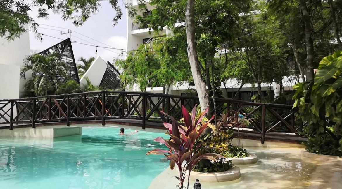 Condo Jungle Apartment & Private Patio Tulum Exterior foto